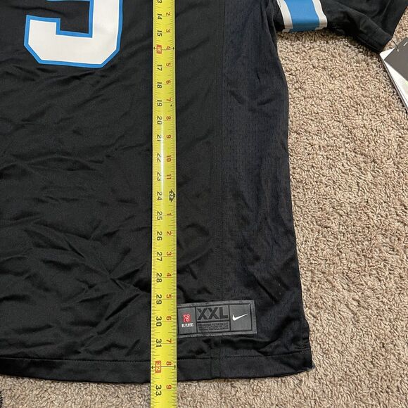 Carolina Panthers Jersey Matt Corral XXL Black 9 Nike On Field Keep Pounding NFL - Picture 7 of 9
